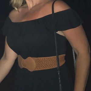 Off the shoulder dress